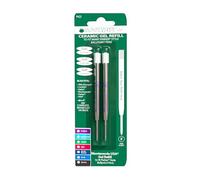Monteverde - Recambio de gel para bolígrafos Parker sin capuchón (punta fina, 2 unidades), color morado