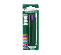 Monteverde - Recambio para bolígrafos Cross (trazo suave, punta media, 2 unidades), color morado