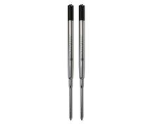 Monteverde - Recambio para bolígrafos Sheaffer (trazo suave, punta media, 2 unidades), color negro