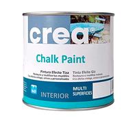 Montó Pintura Mate al Agua para Crear Efectos Vintage o Envejecidos. Chalk Paint 500ml Gama Crea (Beige Tenue)