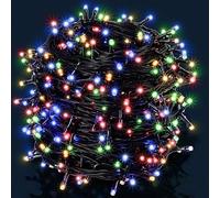 Monzana® Cadena de Luces Navidad 600 LED 60m Multicolor Exterior Interior Decoración Fiestas Luces Hadas