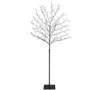 Árbol LED tipo cerezo 200 luces blanco cálido 180cm