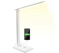 Flexo escritorio Cataleya blanco LED 5 modos carga USB