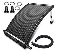 Monzana® Panel Solar de Piscina 112x55x14cm 10000L/h Adaptador Ø32/38mm PEAD Calentador Solar Piscinas