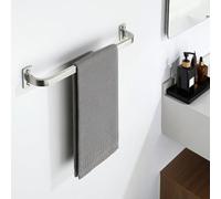 Mooche Toallero cepillado montado en la pared, soporte para toallas de baño, 40 cm