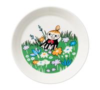 Moomin Arabia Plato Moomin Little My and meadow blanco-multi