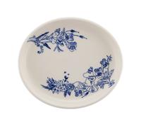 Moomin Arabia Plato ovalado Mumin Haru 16 cm Azul-blanco