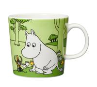 Moomin Arabia Taza Mumin. troll mumin Hierba verde