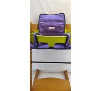 moon-bebe Cojín reductor de asiento compatible con Stokke Tripp Trapp (lila)