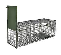 MOONAIRY Trampa para Animales Vivos 1 Puerta, Trampa para Gatos, Jaula Trampa Pajaros, Jaula Trampa Palomas, Jaulas Atrapa Gatos, Jaula Trampa para Conejos