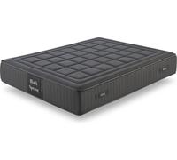 Moonia Black Spring Royal, Cama doble, Colchón de espuma viscoelástica, Suave, , Viscoelástico, 1800 mm