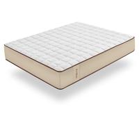 Colchón Viscoelástica Air Max - Ergonómico - Independecia de lechos - Transpirable - 15 CM - Blanco - 80X180 - Moonia Beige 135 x 200