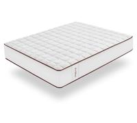 Moonia - Colchón de espuma viscoelástica Air Max, color blanco, 21 cm de grosor, 160x200 cm