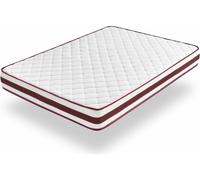 Moonia - Colchón Viscosoft 160X200CM - Cama de Matrimonio - Colchón de Alta Durabilidad - Colchón Antiacaros - Grosor +/- 21 cm - Modelo First Class Edition