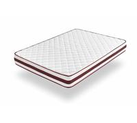 Moonia - Colchón Viscosoft 150X200CM - Cama de Matrimonio - Colchón de Alta Durabilidad - Colchón Antiacaros - Grosor +/- 21 cm - Modelo First Class Edition