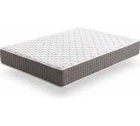Colchón King Relax Supreme, 30 cm, Viscoelástico- Ergonómico - Independecia de lechos - Transpirable - Moonia White Other-160x190cm
