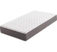 Moonia King Relax Supreme, doble, colchón de espuma viscoelástica, suave/firme, blanco, 900 mm, 1900 mm