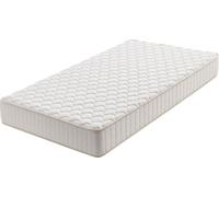 Moonia Olympus, colchón de espuma de alta densidad, firmeza media/firme, color beige, blanco, para adultos, 900 mm, 1900 mm