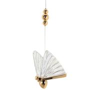 Moosee Butterfly lámpara colgante 1x5 W transparente-oro MSE010100322