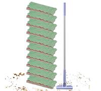 Mopa antipolvo | Suministros de limpieza en seco y húmedo sin lavar - Mini fregona para encimera de cocina, dormitorio, sala de estar, inodoro, encimera, escritorio, pared, ventana, esquina de