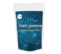 Mopa Crafts Aditivo de pintura con purpurina azul de 100 g para pintura de emulsión, para uso con paredes interiores y exteriores, techo, madera, metal, barniz, mate, brillo suave o pinturas de seda