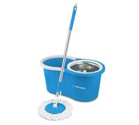 Mopa Fregona con Cubo Esperanza EHS006 Azul Blanco Microfibra