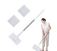 Mopa portátil, mini fregona para baño, compatible con escoba toallas faciales, limpiador de suelos, longitud 70 cm, para limpieza del hogar, cocina, hogar, apartamento