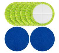 Mopas de Limpieza Suelos - Almohadillas de Limpieza de Repuesto para Fregonas, 16 cm, Adecuadas para Fregona, Repuesto para Fregona, con Almohadilla de Pulido para Fregonas Flotantes de Huracanes