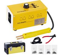 Mophorn - Kit de soldadura de plástico de 230 V para reparación de parachoques de coche, grapadora caliente con 600 grapas