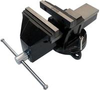 Mordaza, base giratoria, mordazas de 150 mm de ancho, apertura de 135 mm, fabricada en hierro fundido, modelo FARTOOLS PRO ETO 150