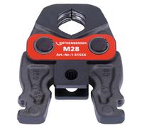 Mordaza de presión Rothenberger Compact M, 28 mm, sistema M, para metales y metales no ferrosos - 015155X