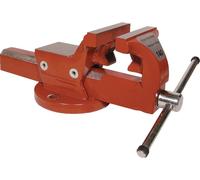 Mordaza paralela con mordazas de 140 mm, capacidad de sujeción de 200 mm, con soporte para tubos, marca B.TECWERK
