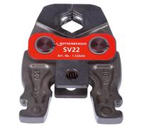 Mordaza prensadora compacta Rothenberger, modelo M 22 mm, sistema V / SV, para metales y metales no ferrosos - 015264X