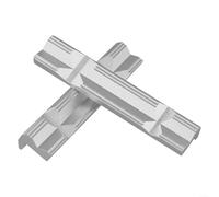 Mordazas duras de tornillo de fresado CNC, 1 par de accesorios de aleación de aluminio tipo V con imanes para tornillo de banco de mesa, placas de mandíbula suave de 4 a 8 pulgadas para ingenieros (6