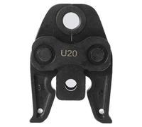 Mordazas para tubo, fabricadas en acero 42CrMo, con un diámetro exterior de 20 mm, compatibles con herramientas hidráulicas de crimpado, construcción forjada y recubrimiento