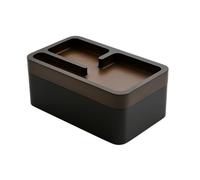 mordeco REVOV - Caja de Bandeja, Caja de Valet EDC con Tapa giratoria magnética de Madera auténtica, Organizador de Escritorio de Oficina, Organizador de Suministros de Oficina, decoración