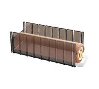Moreeulsi Cortador de rollo de tartas, cortador de repostería único de división - Cortador de pasteles de grado alimenticio con almohadilla, guía de grosor de rebanador, herramienta de cocina para
