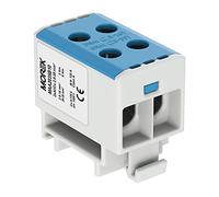 Morek 4047 - Bloque de distribución para Al/Cu (4 x 2,5-35 mm², 1" 1000 V, AC/DC, Terminal aislado OTL 35-2 MAA2035B10)