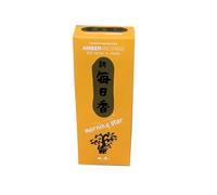 Morning Star Amber - 200 varillas de incienso | Aromaterapia natural y ecológica | Sin plástico, embalaje de papel | Relajación, meditación y fragancia para el hogar