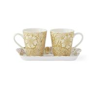 Morris & Co. Juego de taza y bandeja de frutas y caléndula
