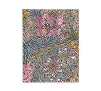 Paperblanks Cuaderno tapa dura Morris Pink Honeysuckle sin líneas 120 g cinta cantos impresos