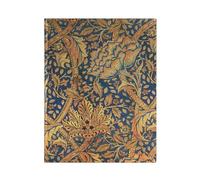 Paperblanks Cuaderno Morris Windrush (William Morris) – Ultra rayado, tapa flexi, 100 g/m²