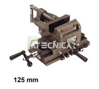 Morsa De Cruz Para Taladro De Columna Fervi 0188/125 Garras 125Mm Apertura 110Mm
