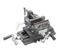 Morsa En Cruz Para Taladro De Columna Fervi 0188/100 100 Mm 90 Mm