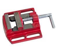 Morsa Para Taladro De Columna Mazzei 75mm, Rojo, Metálica, 14,5 x16,5 x5,8 cm