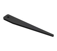 Morse Taper Drift Key,Inclinado Iron Drill Chuck Sleeve Morse Taper Adapter Elimina los vástagos Taladros Mandriles MK1-2 140MM