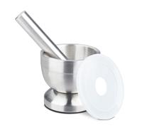 Mortero cocina con maja Machacador de especias 200 ml Antideslizante