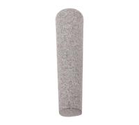 Mortero de Piedra para Ajo de Granito, Triturador Manual de Especias | Mango Ergonómico sin Pulir, Fácil de Limpiar, para Nueces y Ajo en Cocina