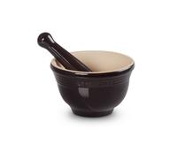 Mortero y Mano de Cerámica de Gres Le Creuset, 0.3 L, Resistente a Golpes y Cambios de Temperatura