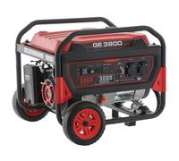 Mosa GE 3900 - Generador de corriente a gasolina con ruedas 3.3 kW - Continua 3 kW Monofásica